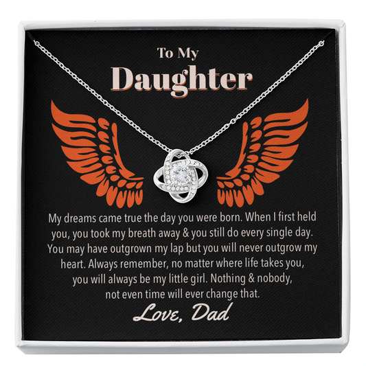 Dream Daughter Love Knot Necklace