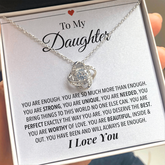 Daughter Encouragement Necklace