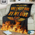 Blankets - One Sweet Ride Premium Fleece Biker Blanket