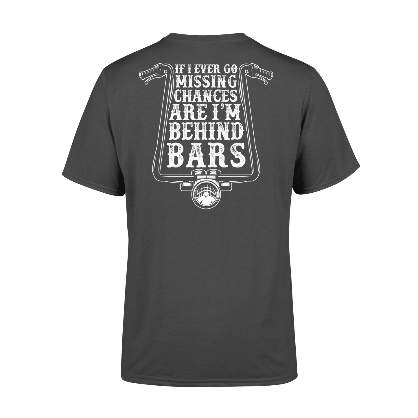 Go Missing Behind Bars Biker T-shirt
