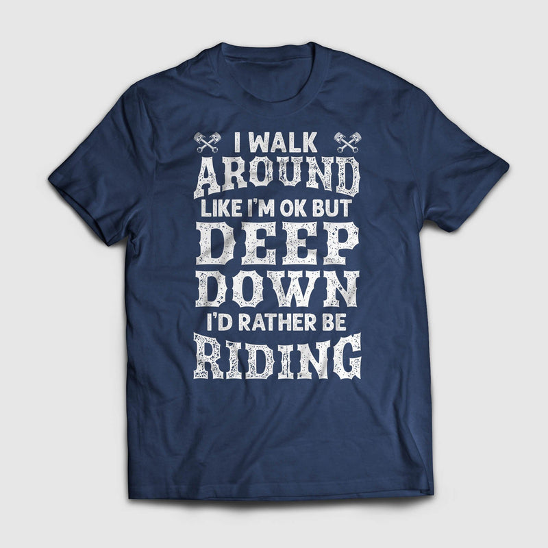 I'd Rather Be Riding - Premium Shirt
