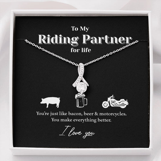 Jewelry - Bacon, Beer & Motorcycles Necklace
