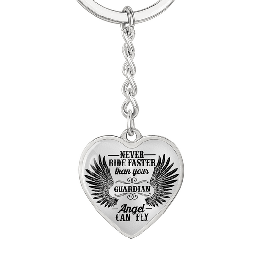 Jewelry - Biker Heart Keychain