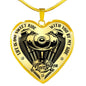 Life Is One Sweet Ride Biker Love Necklace