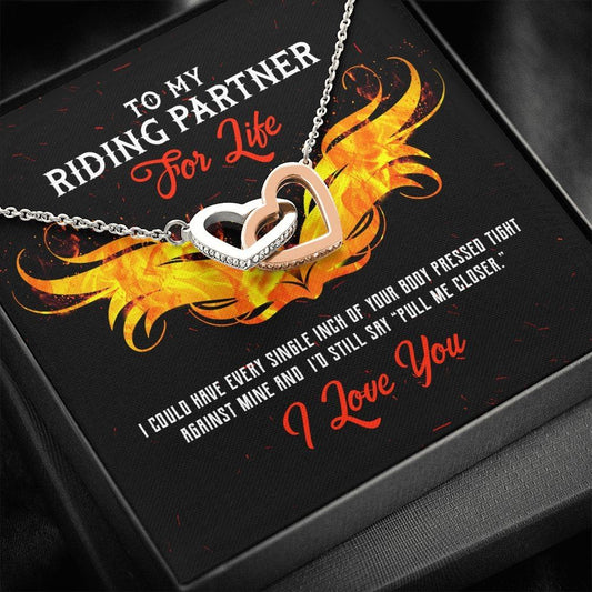 Jewelry - My Riding Partner, Pull Me Closer - Flamed Wings Necklace