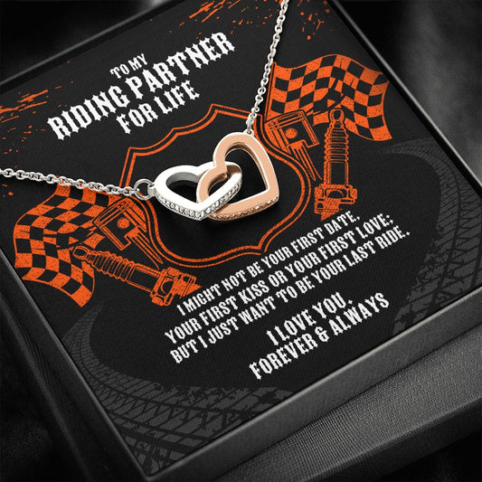 Jewelry - My Riding Partner, Spark Plug Hearts Necklace