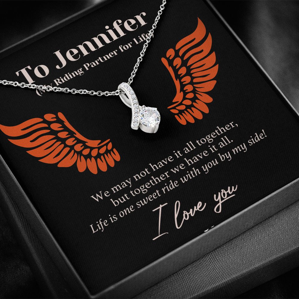 Jewelry - Personalized Sweet Ride Forever Love Necklace