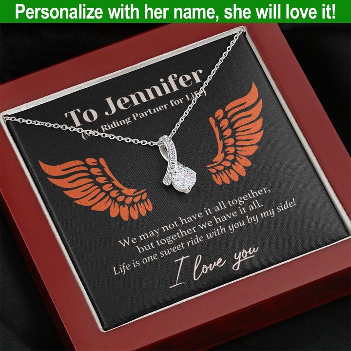 Jewelry - Personalized Sweet Ride Forever Love Necklace