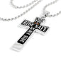 Jewelry - Ride Safe Biker Cross Necklace 
