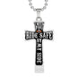 Jewelry - Ride Safe Biker Cross Necklace 