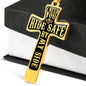Jewelry - Ride Safe Biker Cross Necklace 