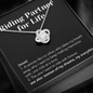Jewelry - Riding Partner For Life Meaning Love Knot Necklace