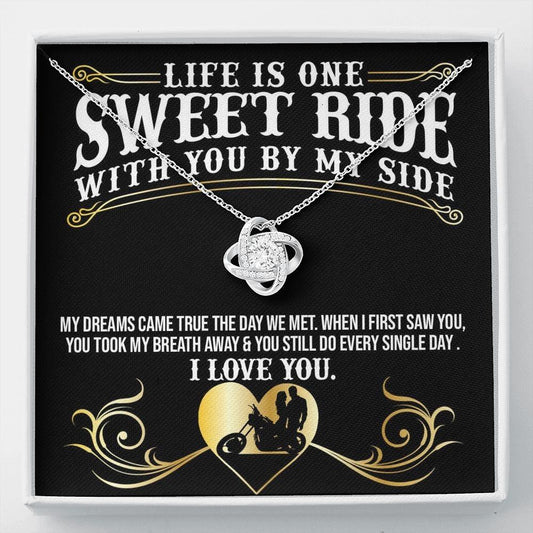 Jewelry - Sweet Ride Love Knot Necklace