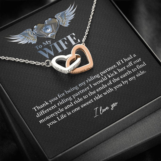 Jewelry - To My Wife, My Riding Partner - Necklace
