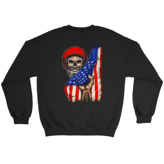 American Biker Shirt (Back Print)