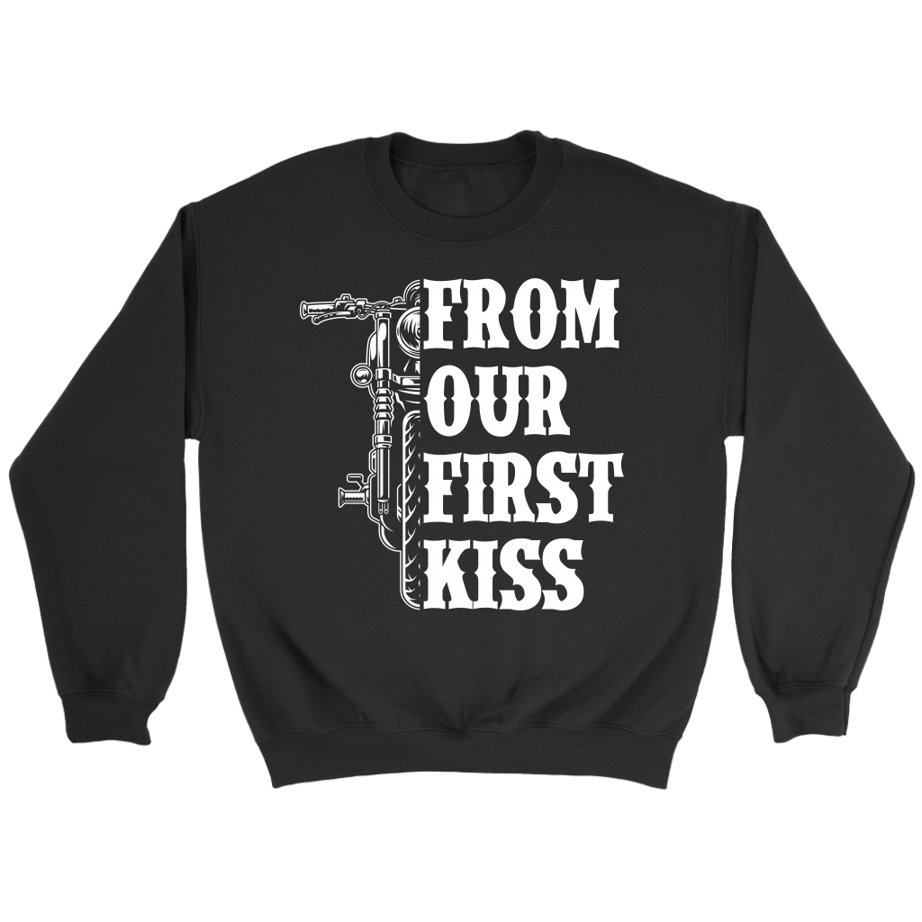 From Our First Kiss Couple Hoodie
